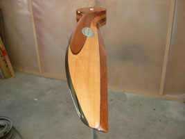 V-2-9 glossy wooden propell